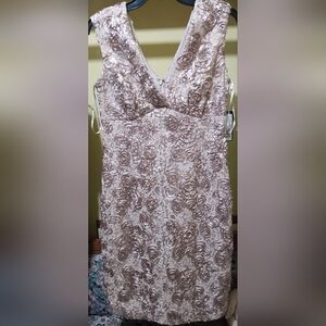 Elegant Floral Lace Dress
